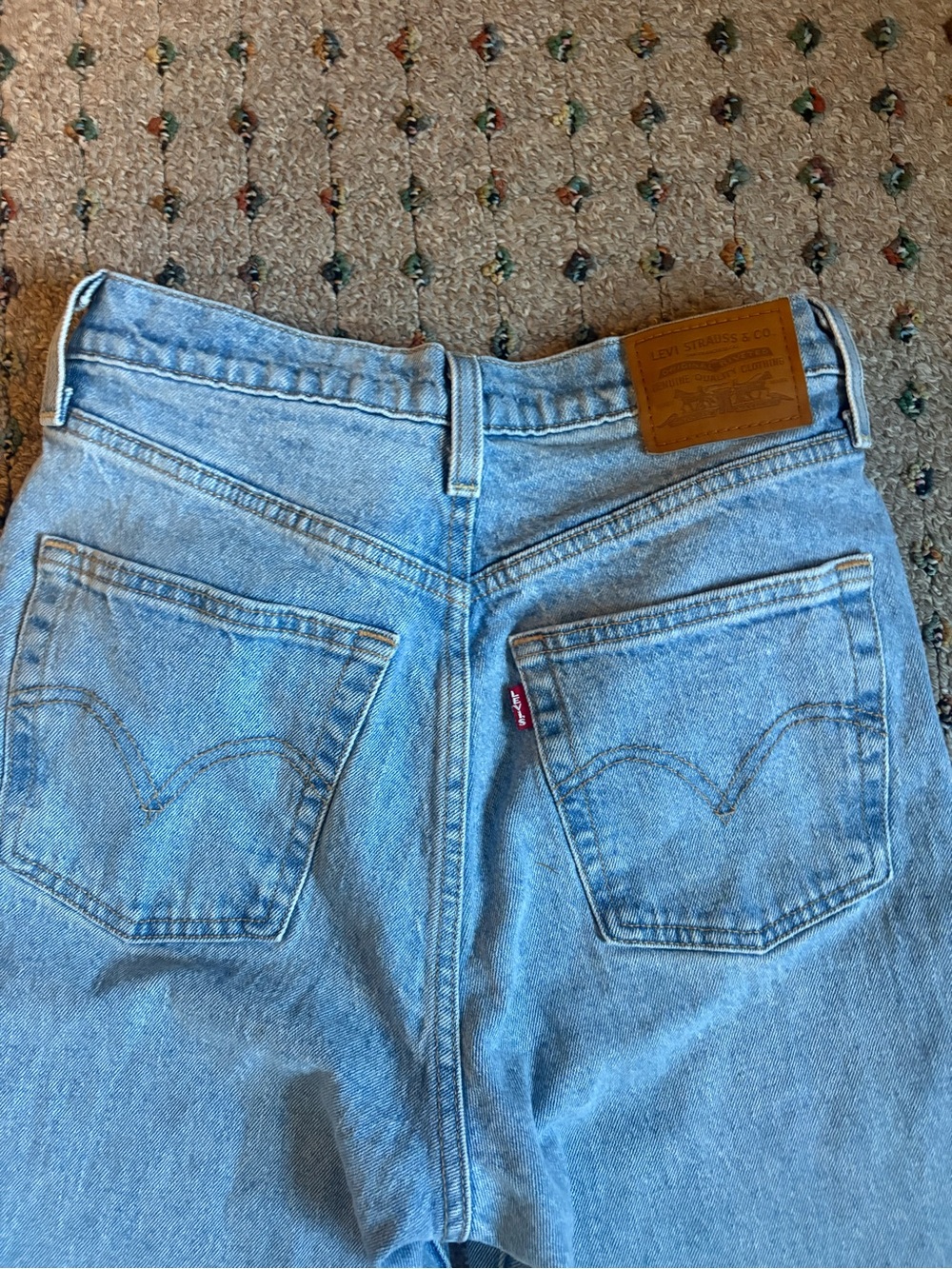 Levi’s Women’s Ribcage Straight Full Length Jeans Size 27 - Picture 8 of 8